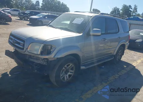 2004 Toyota Sequoia Limited V8 from USA, damaged, VIN 5TDZT38A04S216303